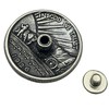 Oregon Trail Half Dollar Screw Back Conchos - 1 1/8"-