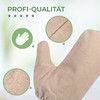 Massage Gloves Made of 100% Linen Cotton [1 Pair] for