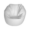 E-SeaRider Round Marine Beanbag, White/Royal, Medium