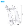 PATIKIL 2Pcs Horizontal Acrylic Pen Holder Display Stand Pen Rack
