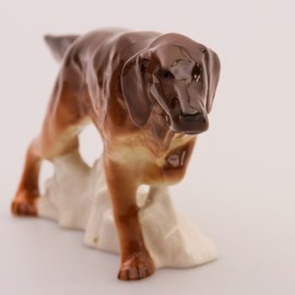 Imperial / Lomonosov Porcelain Figurine Irish Setter Dog