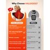 Red Light Therapy for Neck Shoulder with Heat & Massage,