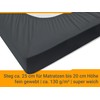 npluseins Jersey Fitted Sheet Made of 100% Cotton – Available