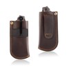 Leather Knife Sheath for Belt,Pocket Knife Holder,Heavy Duty Folding Knife