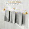 Brushed Gold Towel Bar, 30 Inch Towel Rack for Bathroom