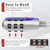 Joyway TSA Approved Luggage Lock, 3 Digit Combination Cable Lock