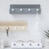 Porta Llaves Organizador De Pared Moderno Perchero Elegante