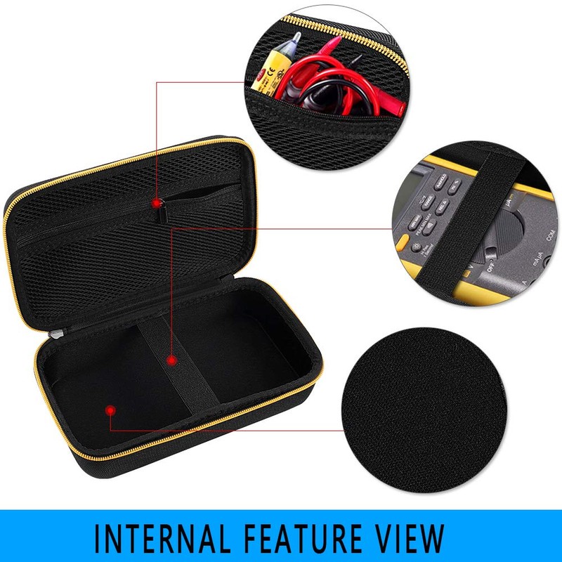 Comecase Hard Carrying Case for Fluke 87-V/ 88V/ 15B+/ 17B+