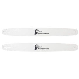 UpStart Components 2-Pack 24-Inch Chainsaw Guide Bar Replacement for Echo CS-620P - (24 inch Length, 3/8" Pitch.050" Gauge, 81 Drive Links, 11 Sprocket Nose Tooth)