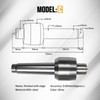 CNCTOPBAOS 65mm Lathe Center Morse Taper 2 Live Center Movable