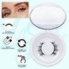 Magnetic Eyelashes with Lash Clusters Applicator 5 Magnets Natural Magnetic
