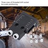 39Pcs Pocket Hole Jig 15 Degree Woodworking Guide Oblique Drill