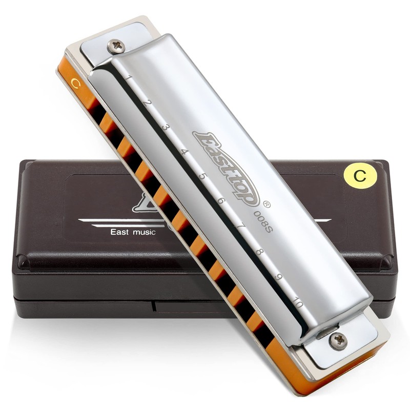 East top Harmonica, Advanced Diatonic Harmonica Key of C, 10