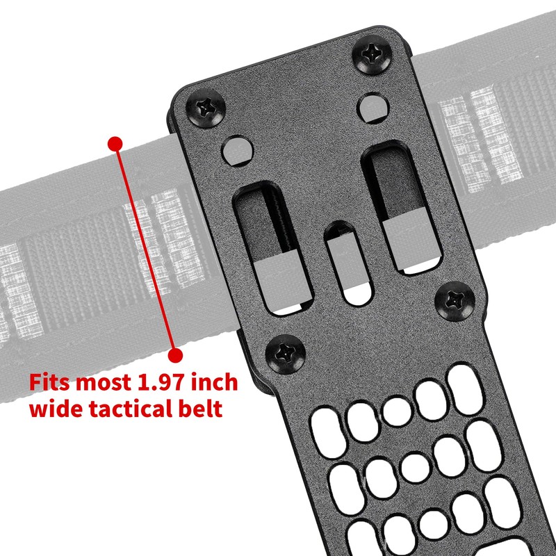 SIVIGEAR Drop Leg Strap Holster for QLS, Aluminum Alloy Modular