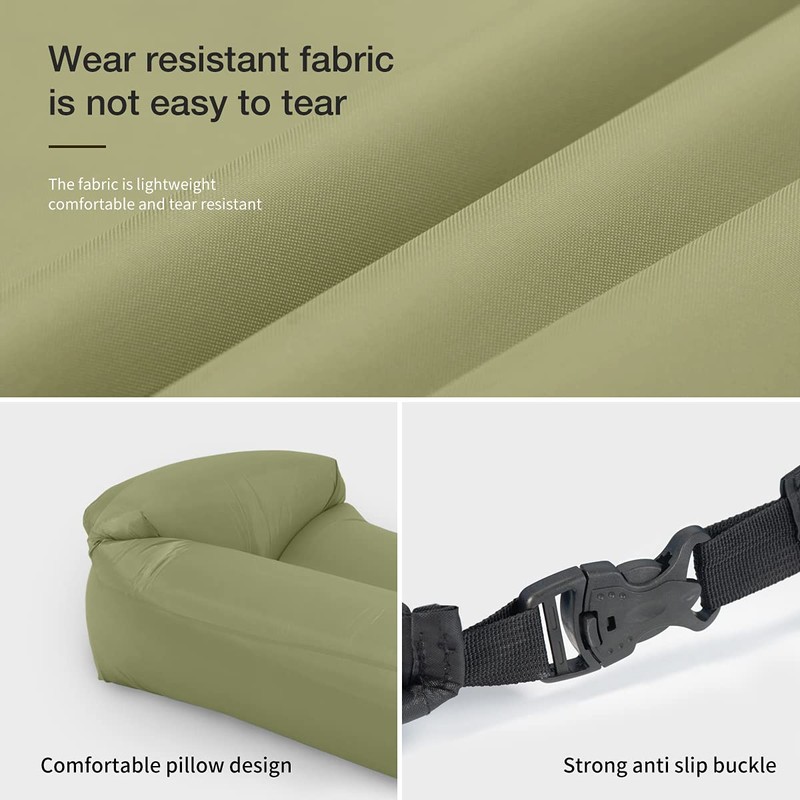 Naturehike Air Lounger, Waterproof Air Sofa with Portable Package, Lazy