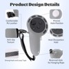 Hanpusen Controller Grips Compatible with Meta/Oculus Quest 3/Quest 3S, Silicone