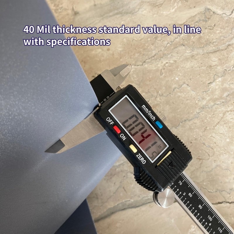 SINGFORM 40 mil Thickness 5' x 5' Shower Pan Liner