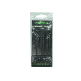Korda Ready-Tied Leadcore Helicopter Leaders 1m: Weed [Misc.] by Korda