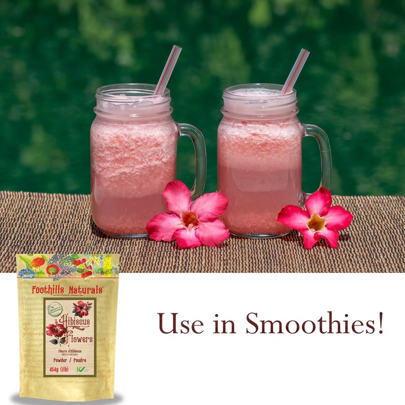 Foothills Naturals Hibiscus Powder 454g, Pure