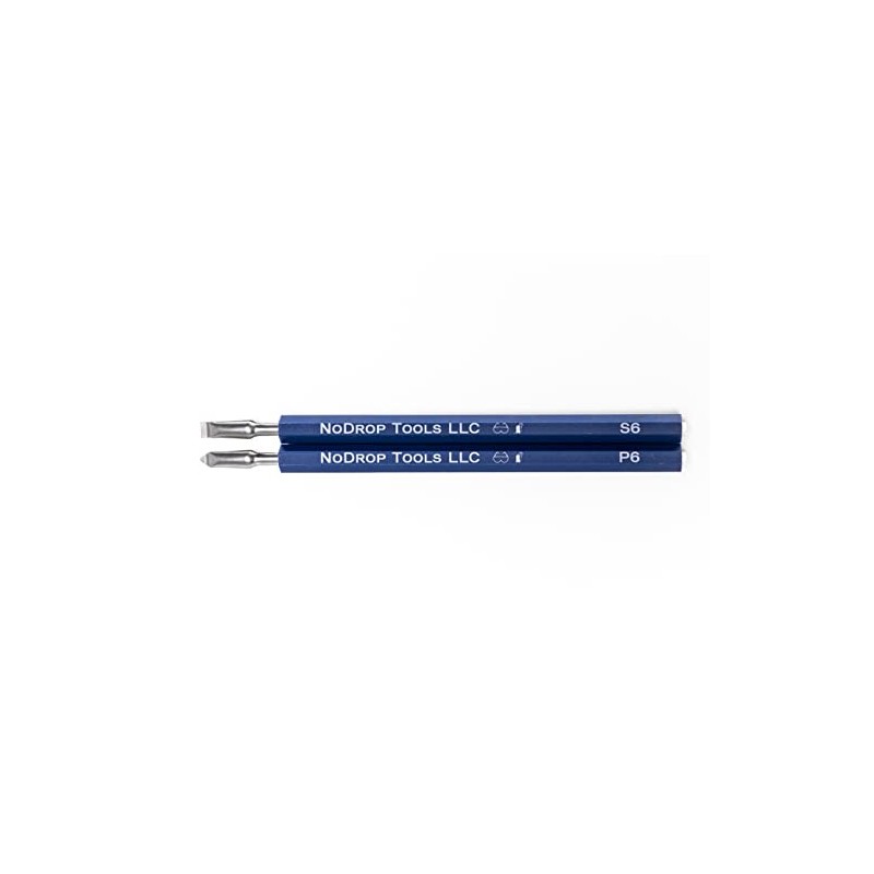 NoDrop Tools LLC - 6 inch Screw Holding Screwdriver Set