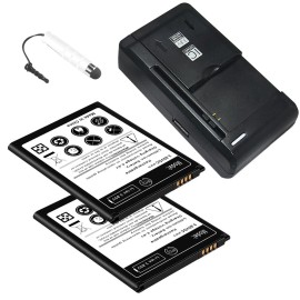 For LG Superior Quality 2X 5080mAh Battery Quick Charge Charger Stylus for LG V10 RS987