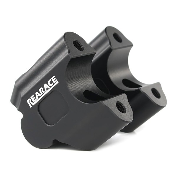 REARACE Motorcycle Handlebar Risers, Handlebar Risers Mount Clamp Kit 43mm