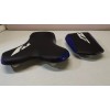 CUSTOM SEAT COVERS YAMAHA 04-05-06 YZF R1 BLACK/BLUE/WHI