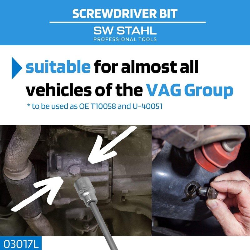SW-Stahl 03017L Socket Wrench Oil Sump VAG