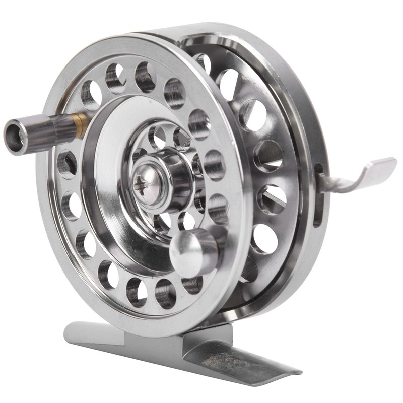 Outdoor Metal Ice Fishing Rod Front Wheel Right Hand Reel