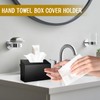 Acrylic Hand Towel Box Cover Holder for Kleenex, Disposable Paper