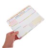 Operitacx Teacher Spiral Notebooks Weekly Planner B5 Size Reusable and