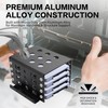 2.5 HDD Mounting Rack, Aluminum Hard Drive Storage Bracket, Mount