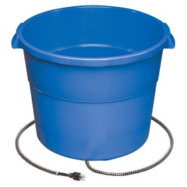 API® Heated Bucket | Heated Round Bucket | Livestock Water Bucket | 16 Gallon