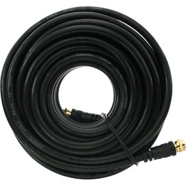 InLine 69310P SAT Connection Cable 2x Shielded 2x F-Connector >85dB Black 10m