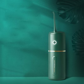 Electric Dental Oral Irrigator Portable Water Teeth Cleaner Multiple Pressure Modes for Home Family Green Teeth Cleaning