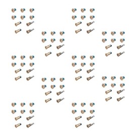 ChenGong - Gold Screws 100-Piece 10 Sets Bottom Case Screws Pentalobe P5 Replacement Compatible with 13" A1932 A2179 A2337 2018 2019 2020 (Gold)