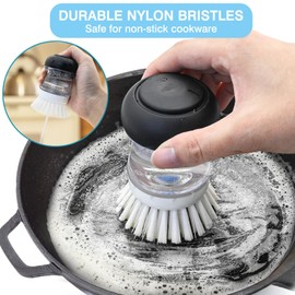 Palm Brush Refill for OXO Good Grips Soap Dispensing Palm Brush, 8 Pack Soap Dispensing Palm Brush Refills, Palm Brush Replacement Head, Palm Brush Refill Head