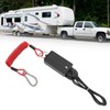 Trailer Breakaway Switch with 4ft Coiled Cable Safer Towing High
