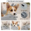 COMMEMA Pet Grooming Gloves - Massage Mitt for Dogs &