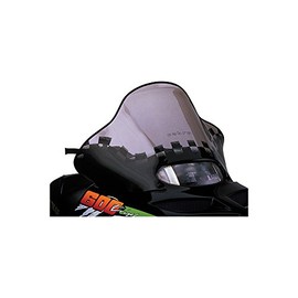 PowerMadd 12530 Cobra Windshield for Arctic Cat ZRT - Tinted with Black Graphics - Mid height