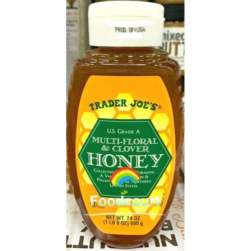 Trader Joe's 2 Packs Trader Joe's Multi-Floral & Clover Honey