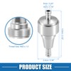 A ABSOPRO Universal Gas Inline Fuel Filter 6mm OD Gasoline