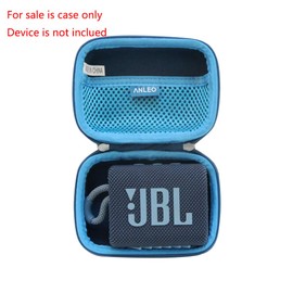 Anleo Hard Travel Case for JBL Go 3 / Go 4 Portable Bluetooth Speaker (Blue)