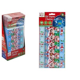Elf Behavin' Badly Christmas Fun Novelty Stocking Filler - 100 Paper Chains