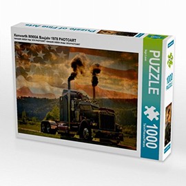 CALVENDO Puzzle Kenworth W900A Year of Manufacture 1978 PHOTOART 1000 Pieces 64 x 48 cm from Ingo Laue