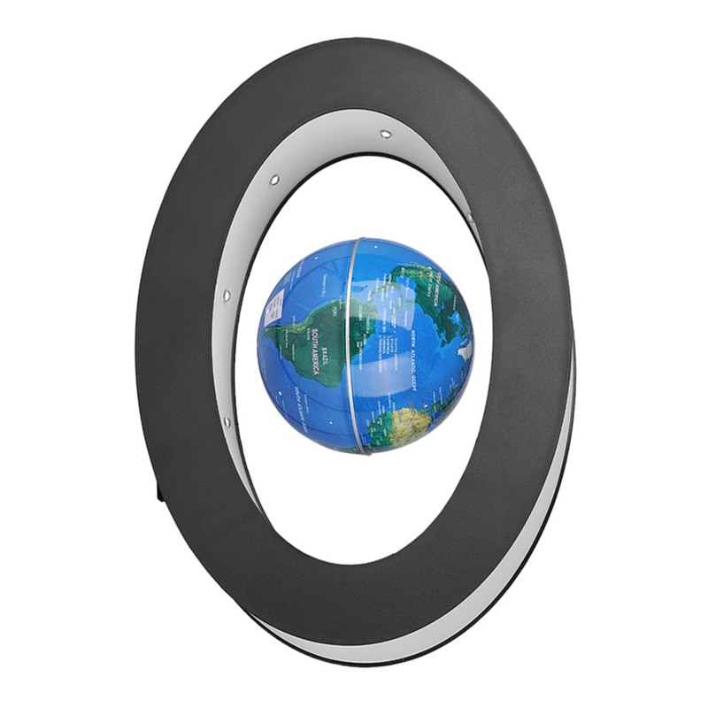 Electronic Magnetic Levitation Floating Globe with LED Light Home Office