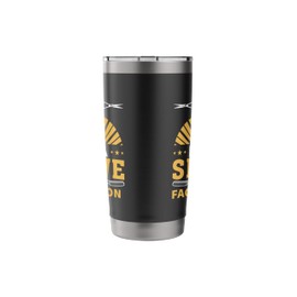 Put A Shave Face On Barber Design Stainless Steel Insulated Tumbler