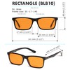 Orange Blue Light Blocking Glasses for Better Sleep - 99.5%