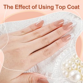 JODSONE French Tip Press On Nails - 15 Sizes Nude Square French Tips,Soft Gel Nail Tips False Nails Extensions Nail Art DIY(150Pcs)