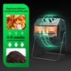 VIVOSUN Outdoor Tumbling Composter Dual Rotating Batch Compost Bin, 43